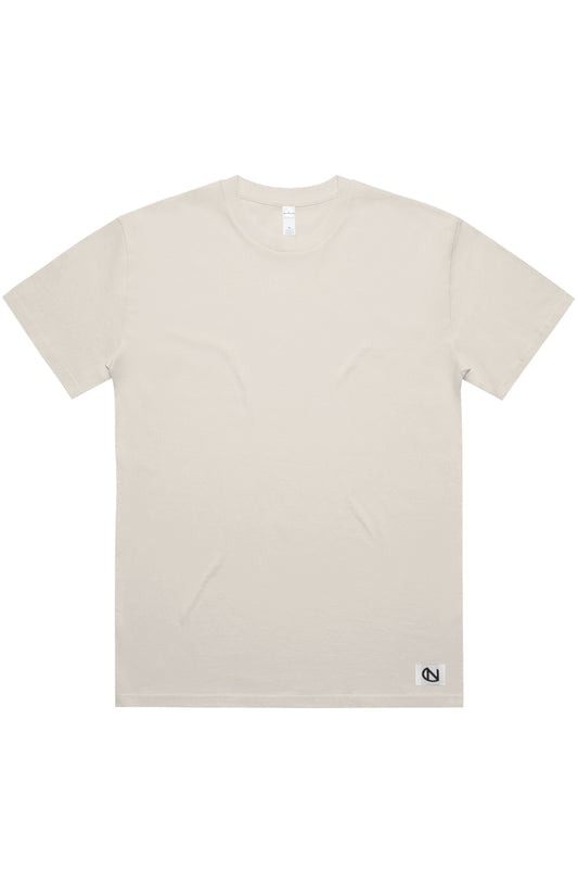 Block Breakline Oversize Tee - Clean