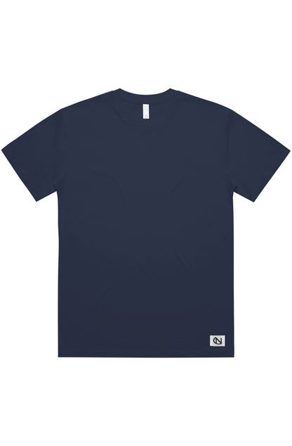 Block Breakline Oversize Tee - Clean