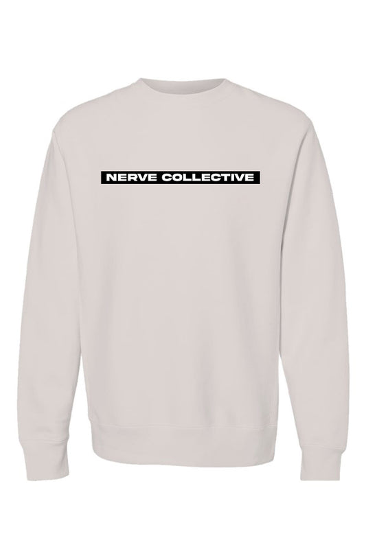 Premium Heavy Drip Crewneck Longsleeve - Bone