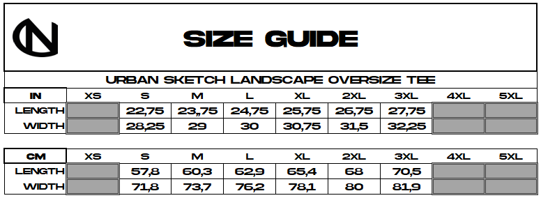 Landscape Oversize Tee